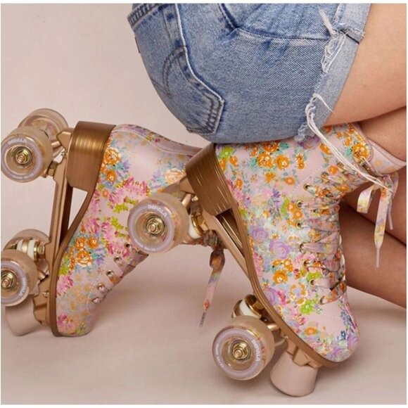 CYNTHIA ROWLEY X IMPALA FLORAL ROLLER SKATES SIZE 9 ***Limited Edition*** - Picture 2 of 11